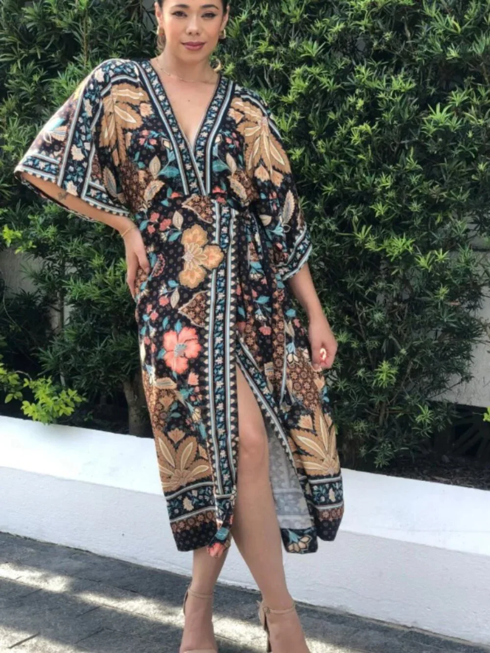 FARM Rio Amaral Midi dress sz XS NWT - Brazil Line Exclusive!!!!